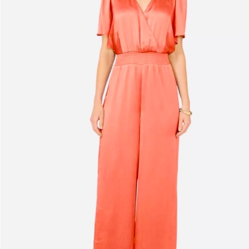 Vince Camuto Vibrant Coral Jumpsuit